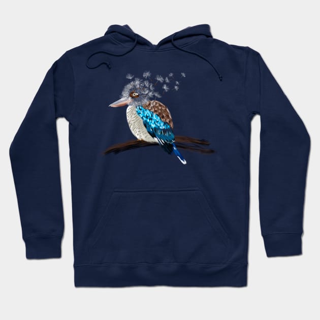 Kookaburra + Dandelion Hoodie by mkeeley